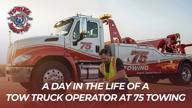 tow truck company's truck