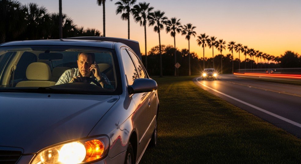 car breaks down anywhere in Pinellas County