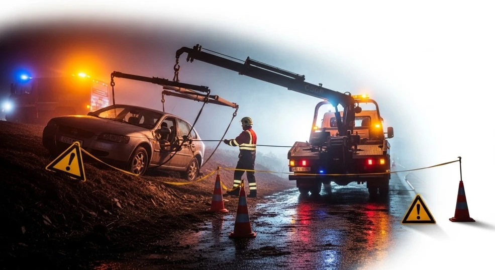 towing in high risk situation